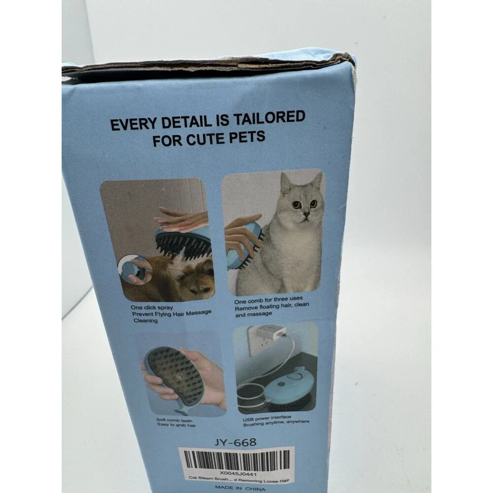 Carmex Pet Spray Massage Comb With Steam